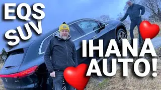 307. Mercedes EQS SUV koeajo, luksusmaasturin pehmeä ensisuudelma
