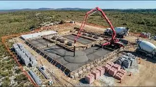 Resort Villa Cluster &mdash; Ground-Up Build to Grand Opening (Static Drone Timelapse)