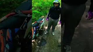 Сломал сцепление😬#покатушки #king #питбайк #moto #эндуро #motocross #kayo