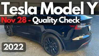 Has Tesla Improved The Model Y Build Quality For Nov 28, 2022?