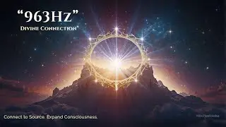963Hz Divine Awakening | Activate Crown Chakra & Connect to Universal Light