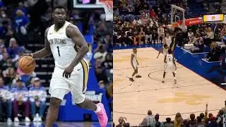 Zion Williamson made a Insane Dunk Against the the Nets (Again)
