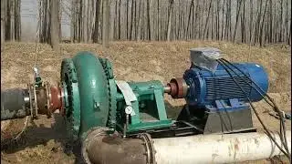 Sand Booster Station Driven by Motor for transfer the sand in 5 km Transfer