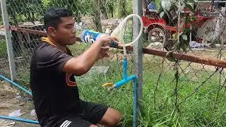 He fix water low pressure without electricity #diy #home #Hidi #Tamil #Telugu #Tech #Desi