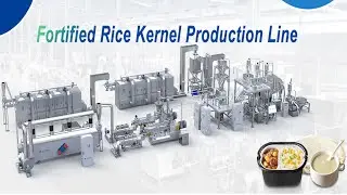 Instant Rice Porridge Nutrition rice making machine/Frk plants Process Line/fortified rice machine