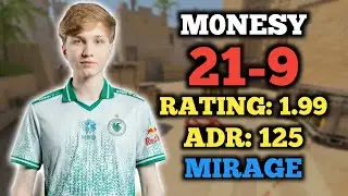 M0NESY (21-9) FACEIT RANKED (MIRAGE) VOICELESS