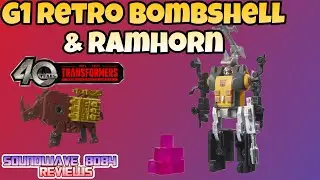Transformers 40th Anniversary Retro G1 Bombshell & Ramhorn Review