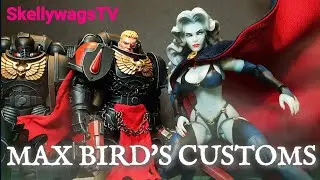 Индивидуальные плащи Макса Берда для сержанта и леди Смерти из Warhammer 40k от Joytoy