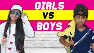 Girls Vs. Boys : Planning A Vacation | SAMREEN ALI