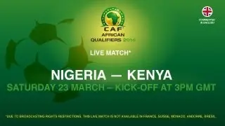 Nigeria 1 - 1 Kenya | CAF African Qualifiers 2014 | 23.03.2013