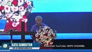 Prof DR Bungaran Saragih di Sidang Sinode Bolon GKPS Ke 46 Tahun 2025