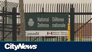 Military driver training in southwest Calgary