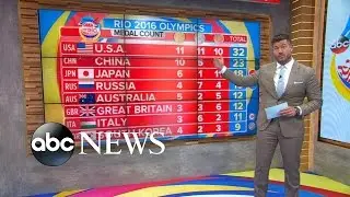Rio Olympics Latest Medal Count
