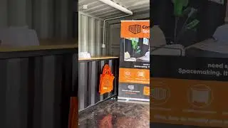 EXPOTAINER 🧡👌 #newzealand #spacemakers #container #modified #shippingcontainers #engineering 🤦&zwj;♀️