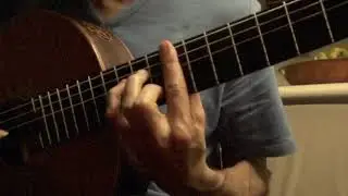 Jacob Collier Hideaway (bridge) classical guitar harmony