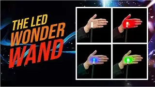 Wonder Wand - LED Rechargeable Wand Glows Red, Blue & Green