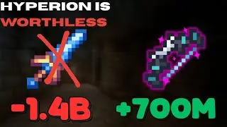 Hyperion is WORTHLESS compared to this bow | Hypixel Skyblock