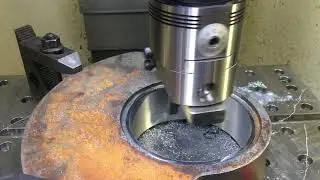 Gearbox boring on a Blin BL600Y machining centre