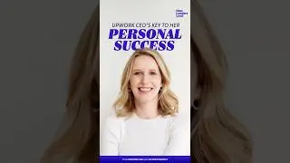 Upwork CEO&rsquo;s Key To Personal Success