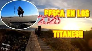 Fuimos a PESCAR a los TITANES‼️primera pesca del 2026 y primer problema/uy@entrecanasyaparejos2396
