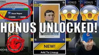 OMG! HONUS WAGNER 99 DIAMOND UNLOCKED! | MLB The Show 19