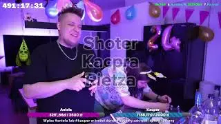 Urodzinowy drunk stream Anieli u Kacpra Rietza! | Shoty ze streama 5.04