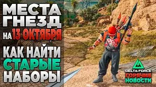 🎙 МЕСТА ДЛЯ ГНЕЗД 13 ОКТЯБРЯ | КАК НАЙТИ СТАРЫЕ ФОРМЫ В DELTA FORCE | PingH8