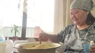 Теплынь ,можно сказать жара.Зачем ворошить старые проблемы. Рецепт талқан .