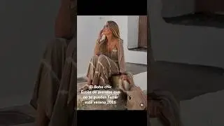 Estilo Boho Chic imperdible para este verano 2026 #asesoramientodeimagen #tipsperfectaimagen #estilo