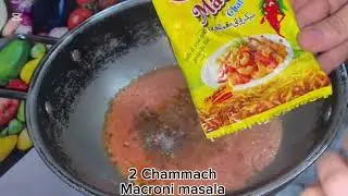 Spicy masala macaroni Restaurant Style Recipe