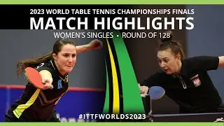 Natalia Bajor vs Sabine Winter | WS R128 | 2023 ITTF World Table Tennis Championships Finals