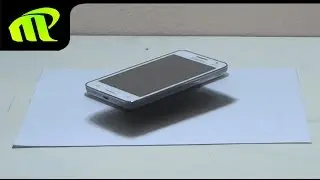 Funny 3D Anamorphic Illusion - Simple Trick Art