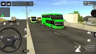 Indonesia Coach bus driving | Euro bus simulator 2025 Android gameplay #game 1
