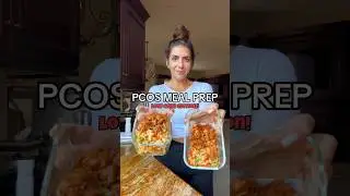Low Carb Meal Prep for PCOS! #pcos