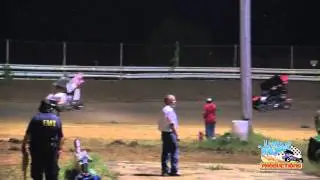 Winged Micro Sprints | Southern Illinois Raceway | Complete A-Main | September 3rd, 2011