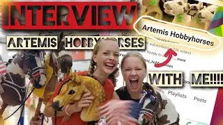 INTERVIEW @ArtemisHobbyhorses with me!!!! FUN FACTS, TIPS, and MORE from the famous LIVEA LARSSON!!