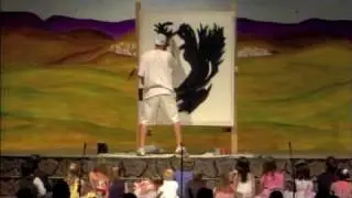 Easter 2010 jesus painting