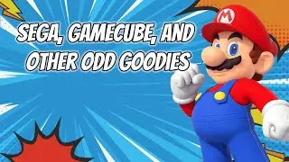 Game haul of Sega, Gamecube, and other odd goodies
