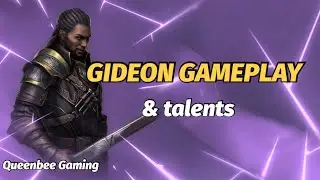 🏴&zwj;☠️GIDEON GAMEPLAY, TALENTS & REVIEW✨❤️ #sfa #gideon #shadowfightarena
