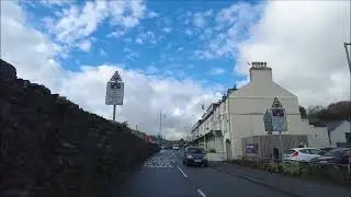 Driving through Porthmadog #wales #driving