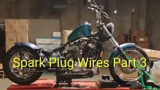 How to Change Spark Plug Wires On a Honda Shadow VT750 Part 3