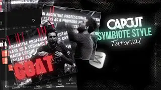 Symbiote Style Edit Capcut Tutorial 🔥