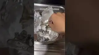 DIY silver cleaning #silvercleaning #diy #festivevibes #shorts #trending