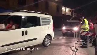 Ponte Morandi, i volontari dell’associazione carabinieri