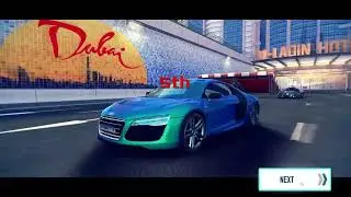 Car stunt in dubai roads but lost the game