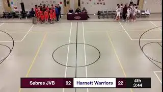 Sabres JVB vs. Harnet Warriors 01/19/26