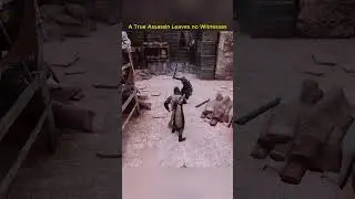 A True Assassin Leaves no Witnesses - AC Mirage #shorts #assassinscreed
