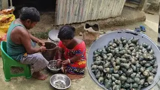 Traditional Small Snail Recipe | Testy And Healthy Snail Curry | Gugli recipe | Snail Recipe