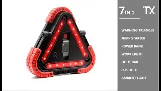 Introducing TRILIGHT：7 in 1 car partner for all drivers