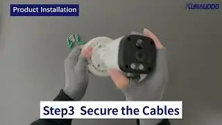 kuriauddo - ABS round security camera cable management box installation video